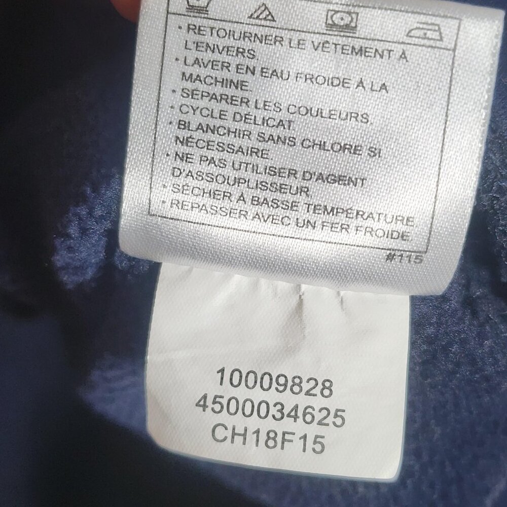 AriatTEK Cold Series Pullover Mens Large Blue Quarter Zip Sweatshirt Fleece - Picture 8 of 11